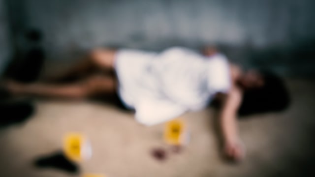 wanita tewas dibunuh